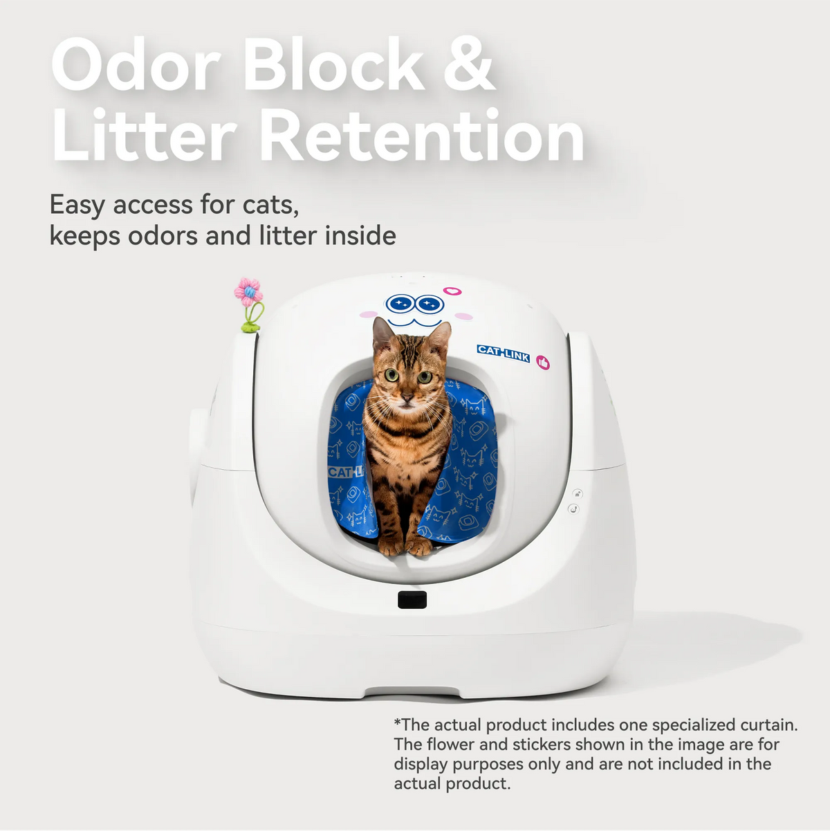 CATLINK Smart Litter Box - Scooper SE Curtain Set
