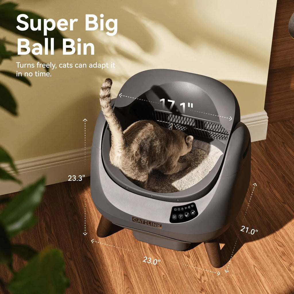 CATLINK Self-Cleaning Litter Box - Scooper Open-X (Multi-Cat)