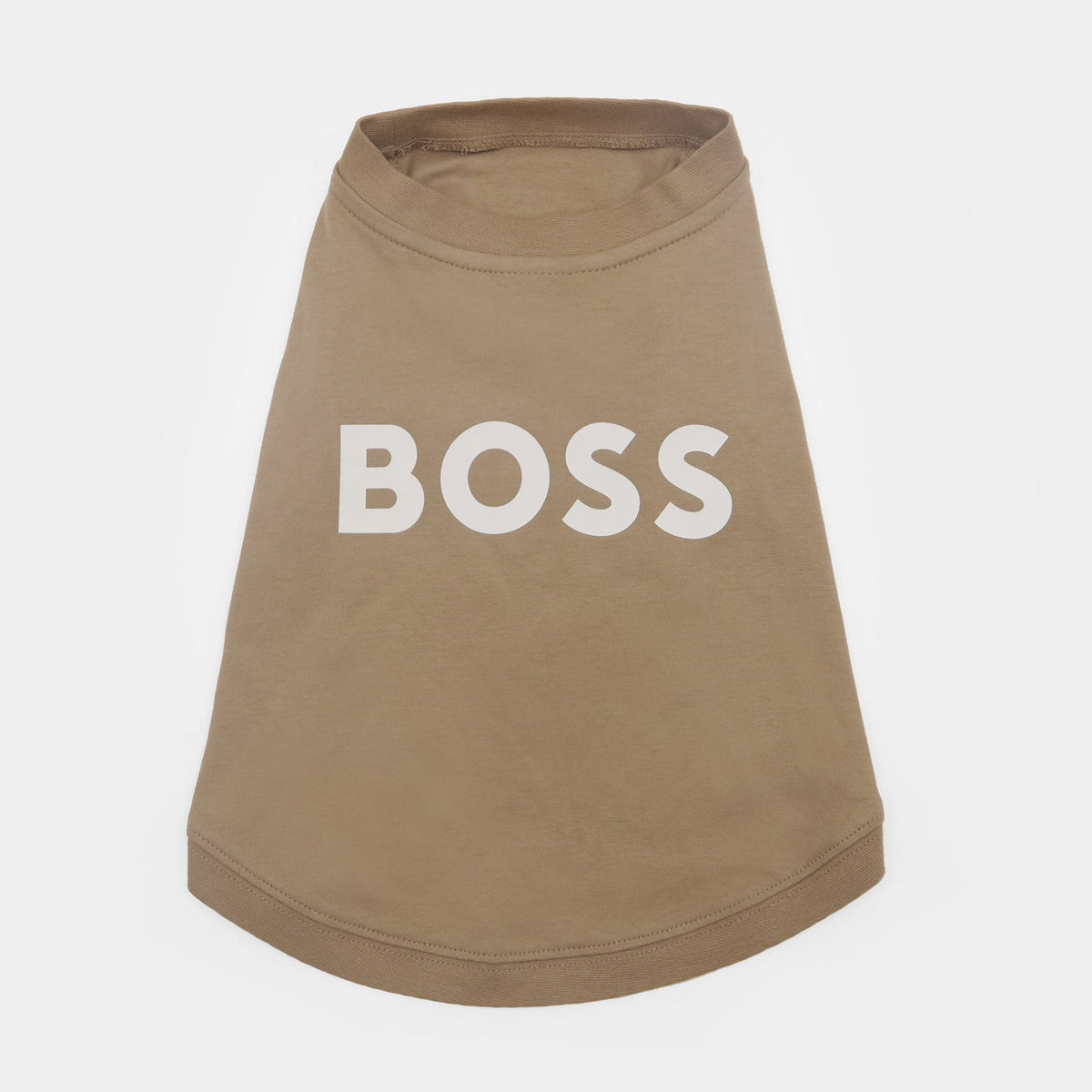 BOSS Dog Graphic Tee — Mercerised Cotton Dog T-Shirt