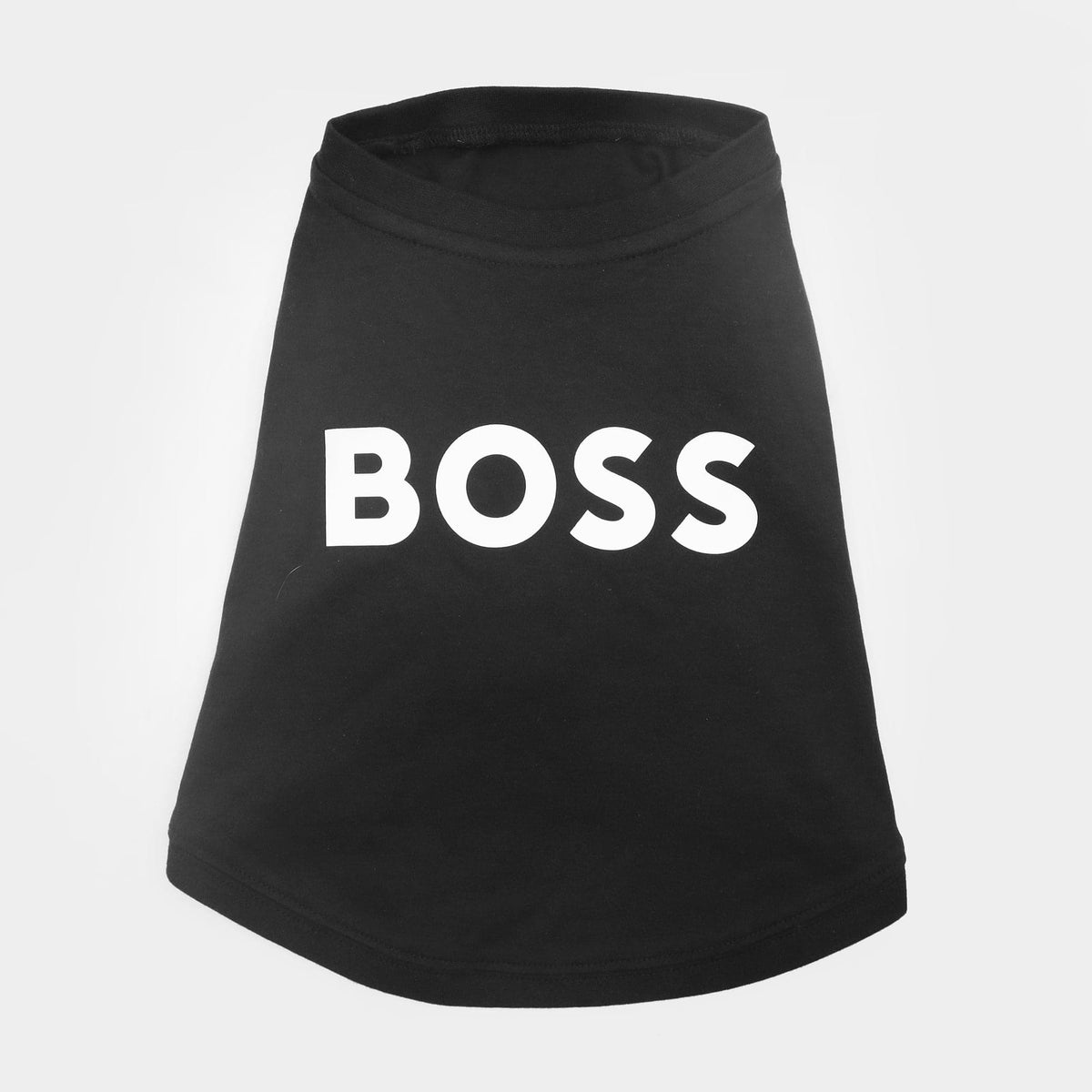 BOSS Dog Graphic Tee — Mercerised Cotton Dog T-Shirt