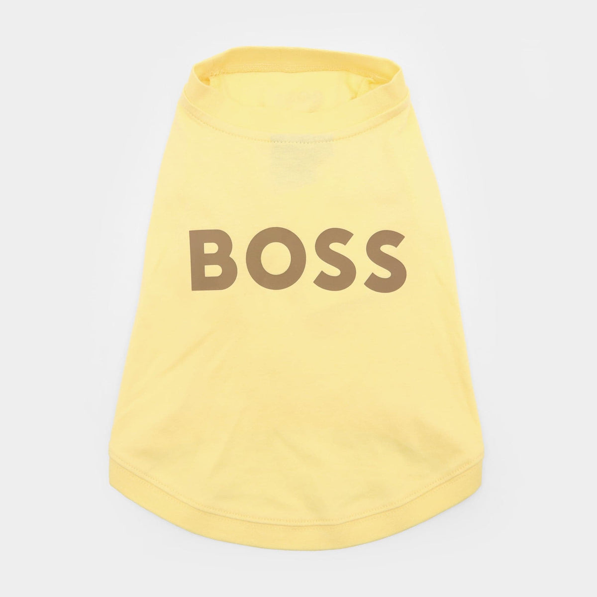 BOSS Dog Graphic Tee — Mercerised Cotton Dog T-Shirt