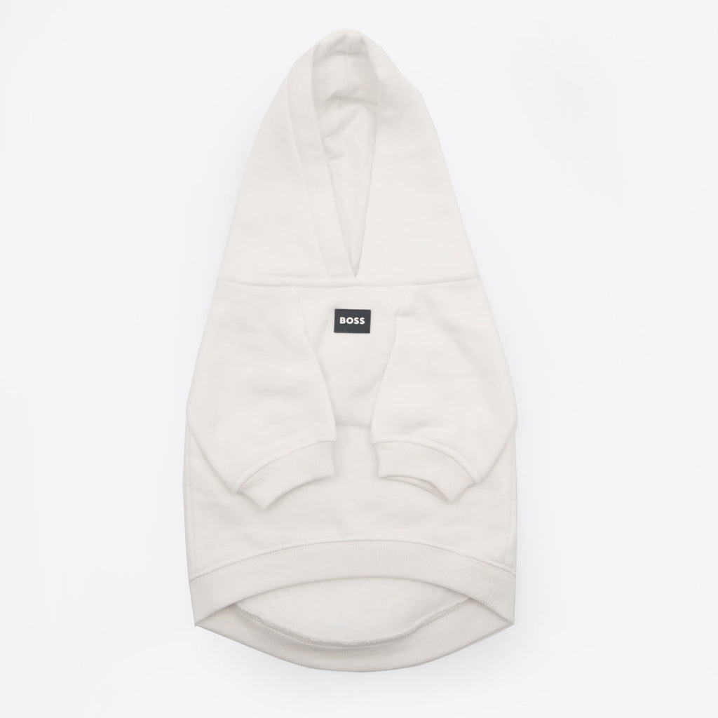 BOSS Dog Hoodie with Applique Logo