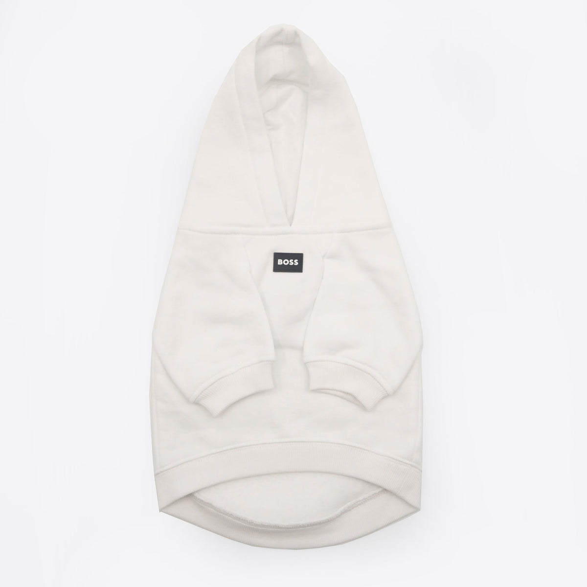 BOSS Dog Hoodie with Applique Logo