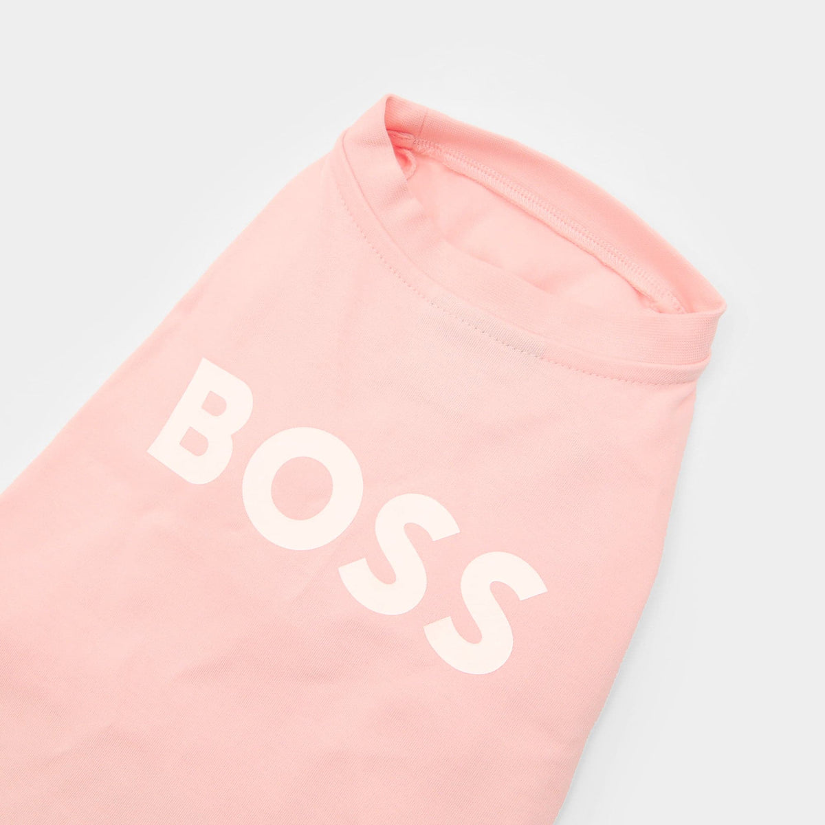 BOSS Dog Graphic Tee — Mercerised Cotton Dog T-Shirt