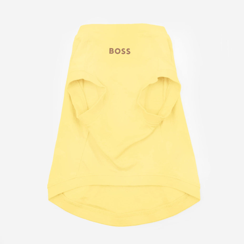 BOSS Dog Graphic Tee — Mercerised Cotton Dog T-Shirt