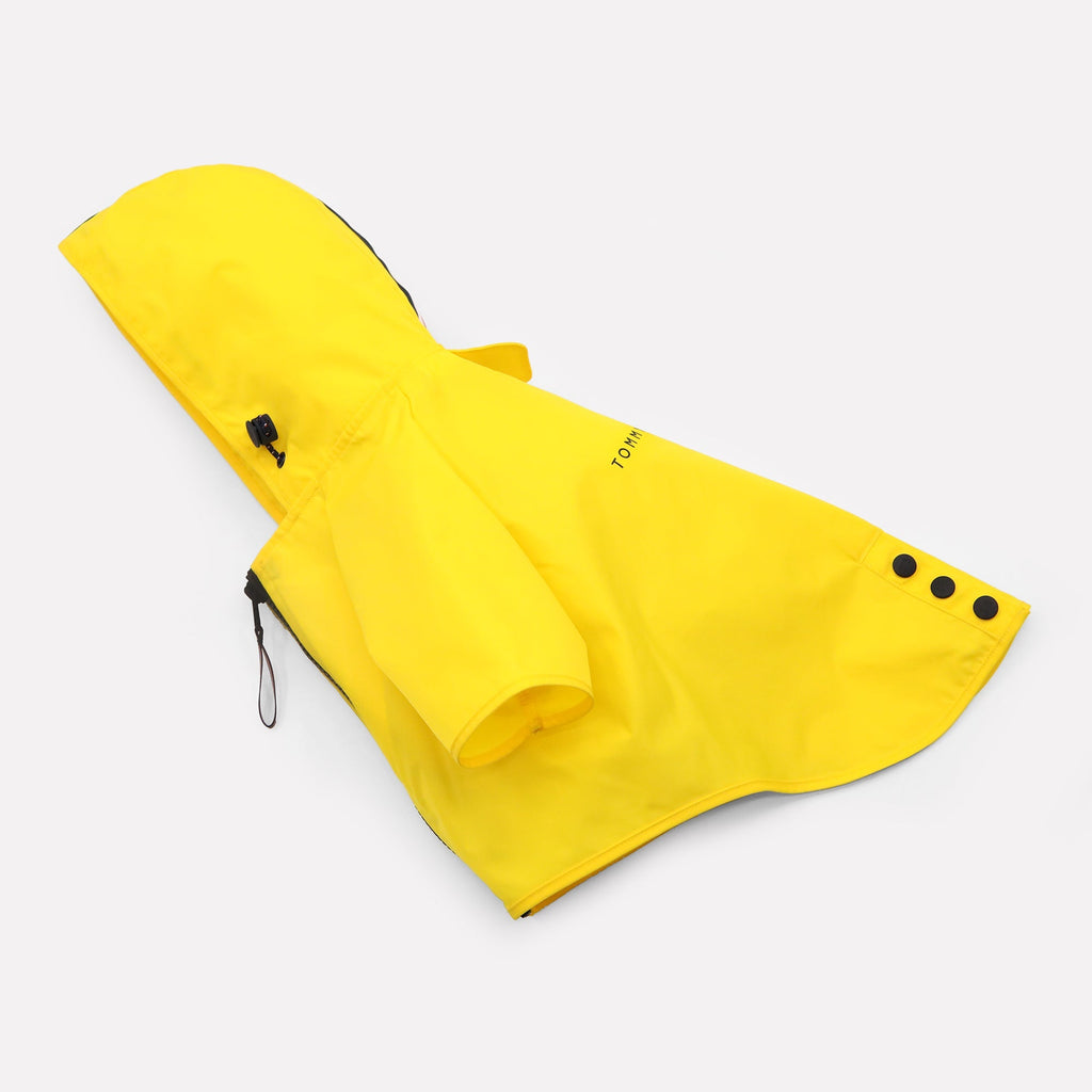 Tommy Hilfiger Dog Rain Coat | Waterproof Designer Dog Jacket