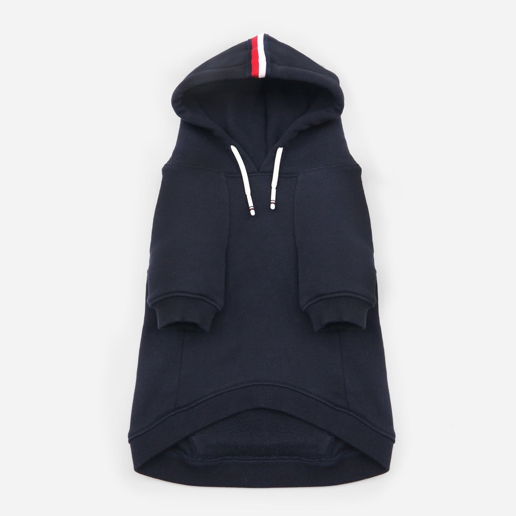 Tommy Hilfiger Signature Stripe Dog Hoodie | Designer Dog Hoodie