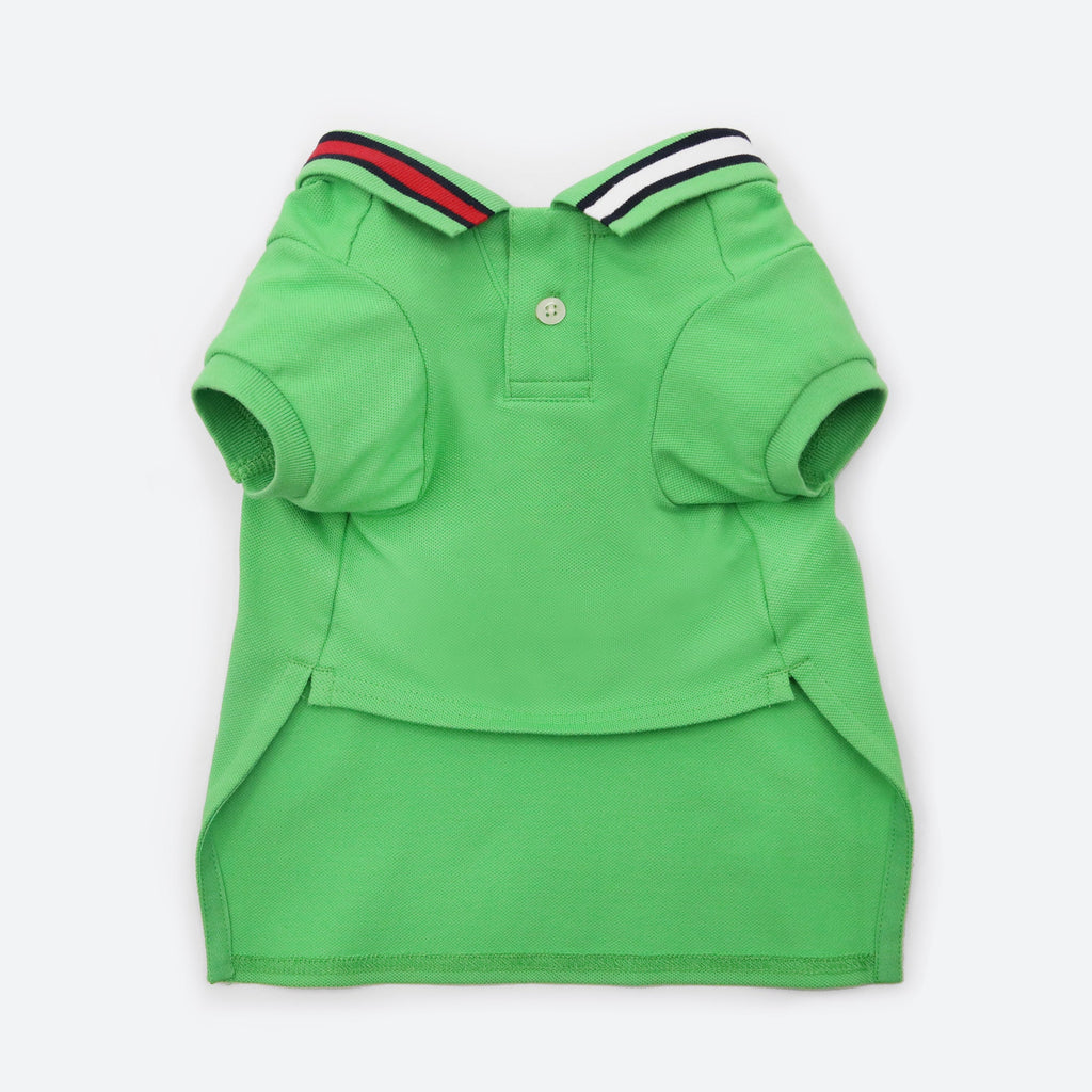Tommy Hilfiger Flag Collar & Cuffs Dog Polo | Designer Dog Polo