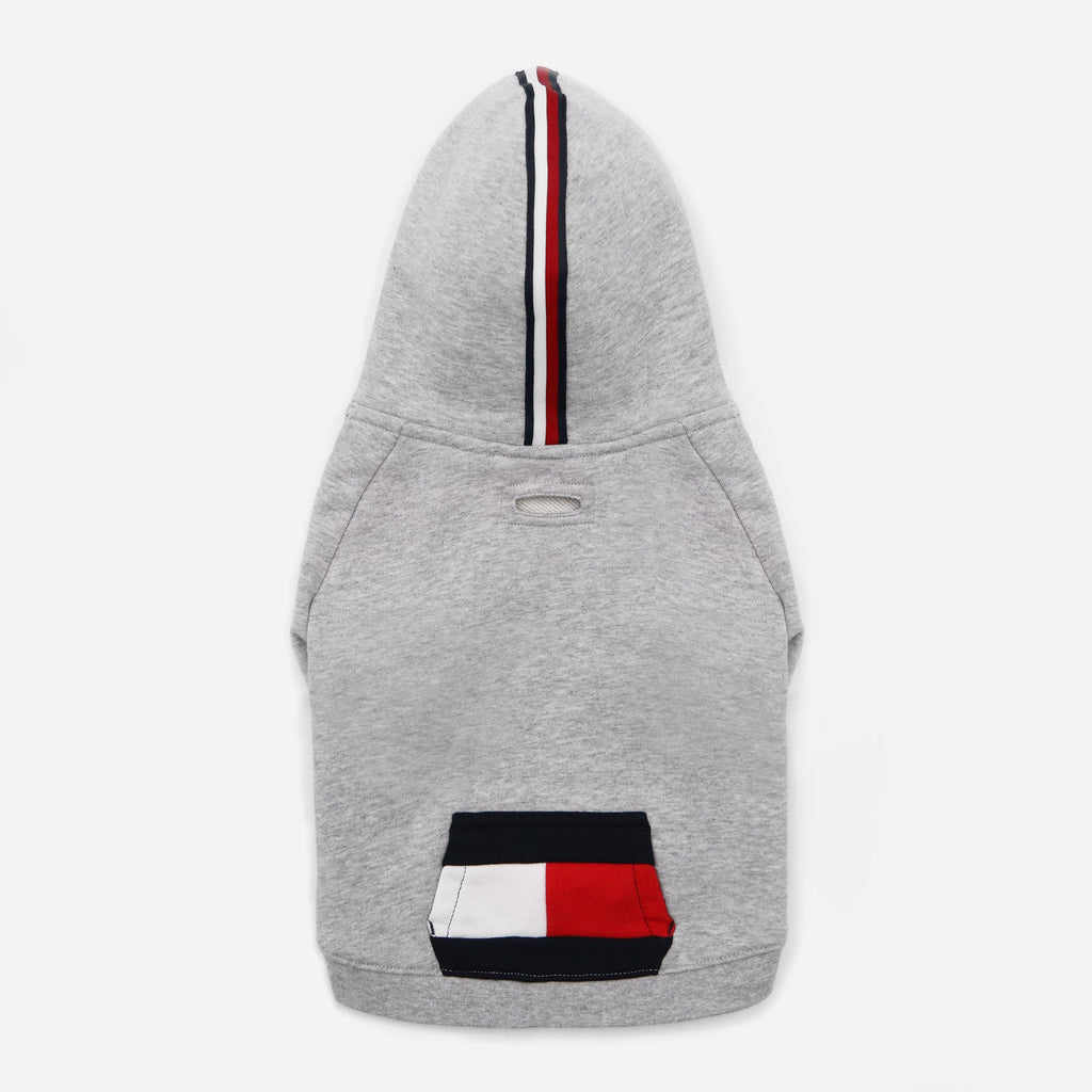 Tommy Hilfiger Signature Stripe Dog Hoodie | Designer Dog Hoodie