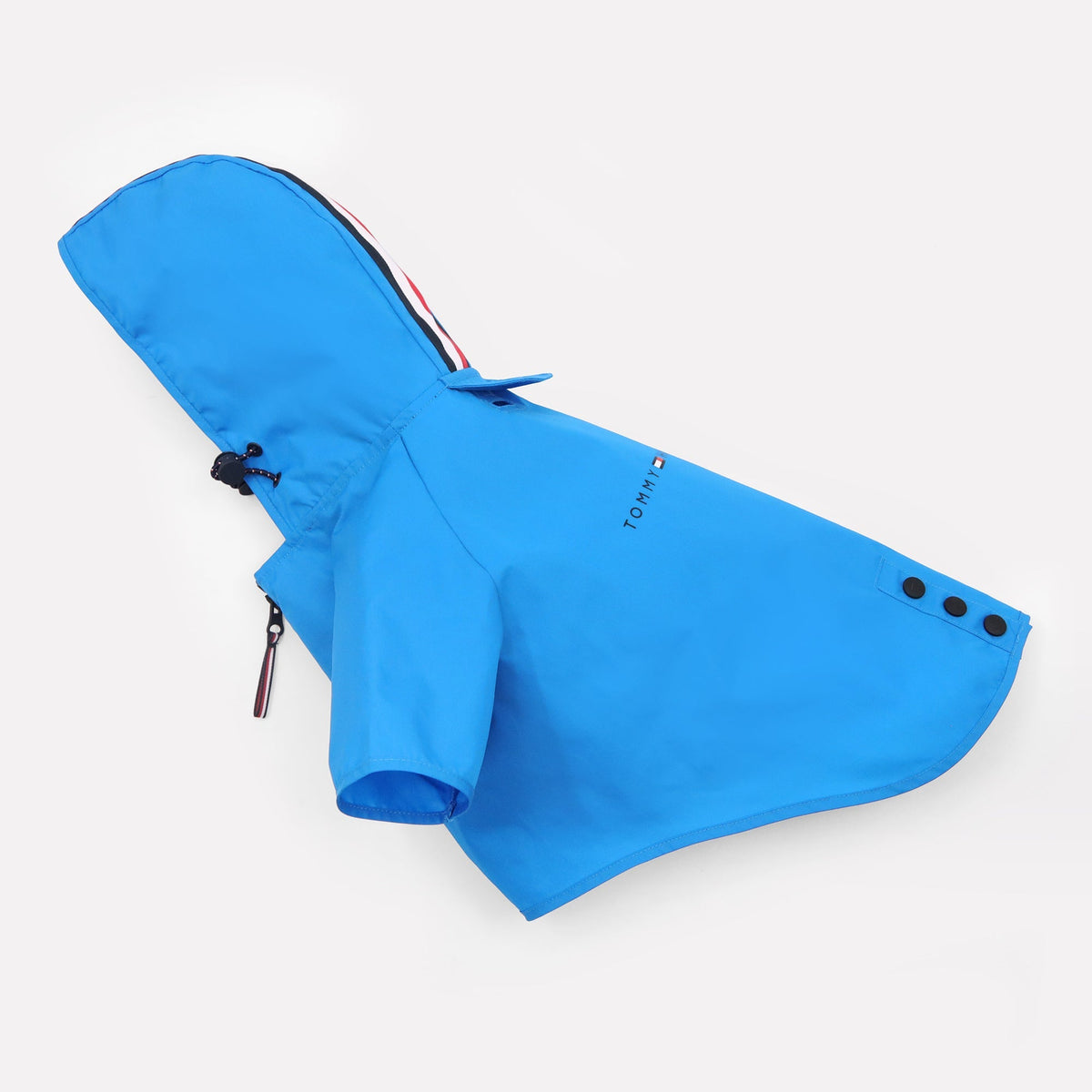 Tommy Hilfiger Dog Rain Coat | Waterproof Designer Dog Jacket