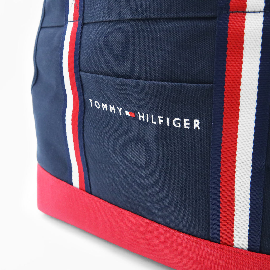 Tommy Hilfiger Canvas Dog Tote Bag | Designer Dog Carrier