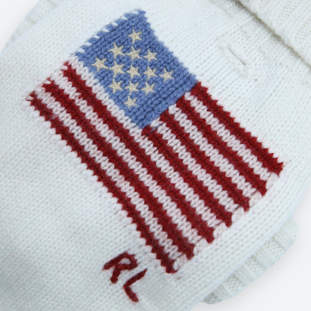 Polo Ralph Lauren Flag-Wool-Blend Dog Jumper
