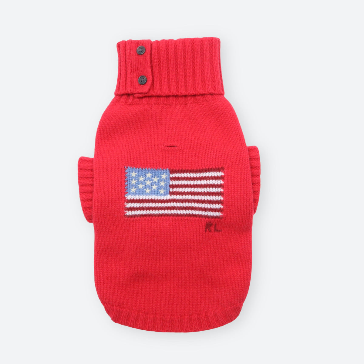 Polo Ralph Lauren Flag-Wool-Blend Dog Jumper