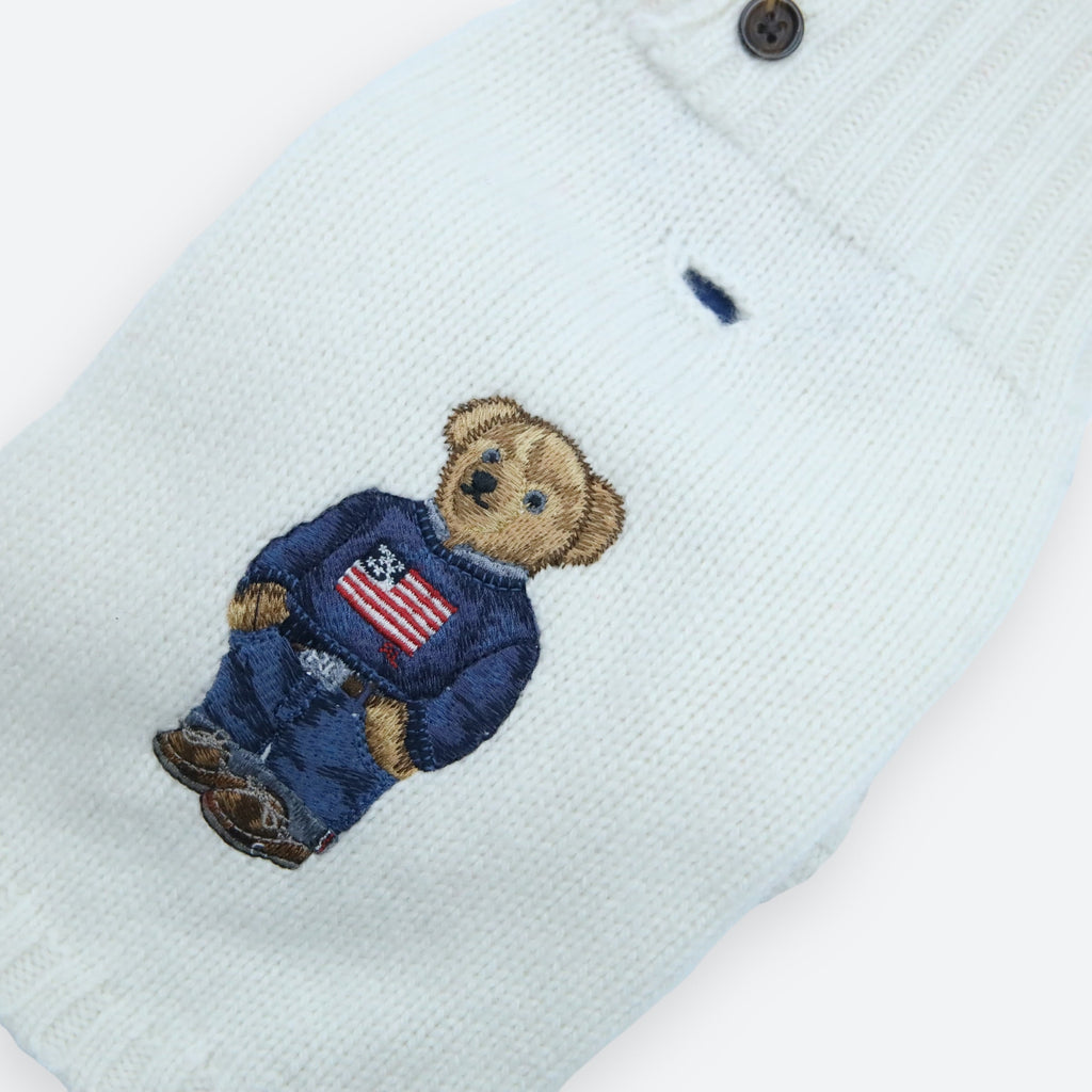 Polo Ralph Lauren Bear-Wool-Blend Dog Jumper