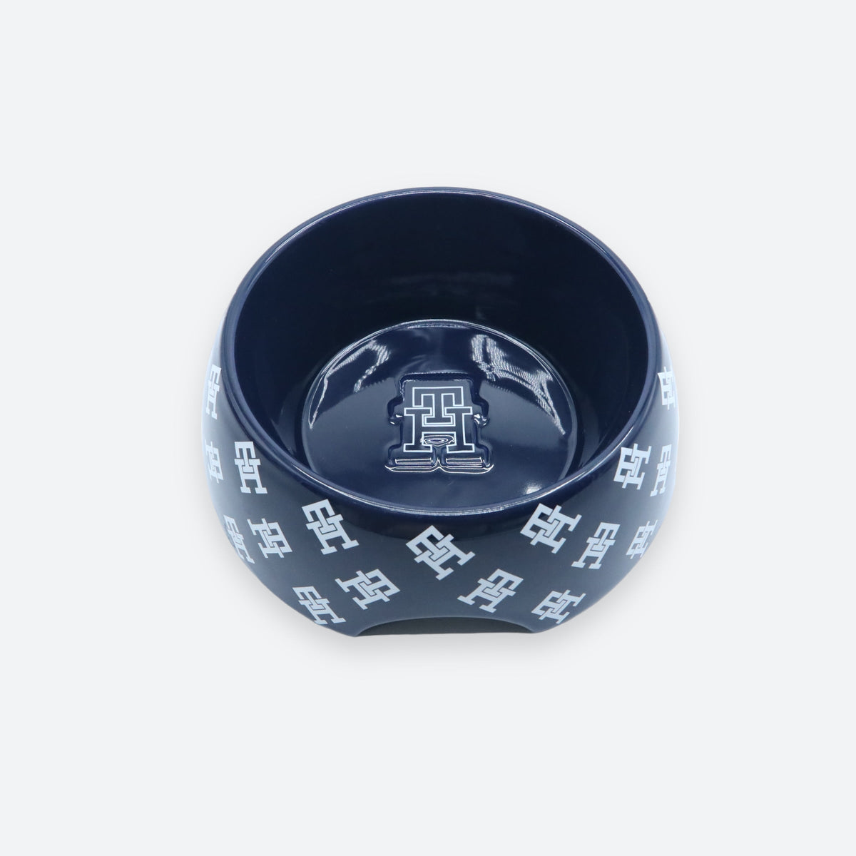 Tommy Hilfiger Dog Monogram Bowl | Designer Dog Bowl