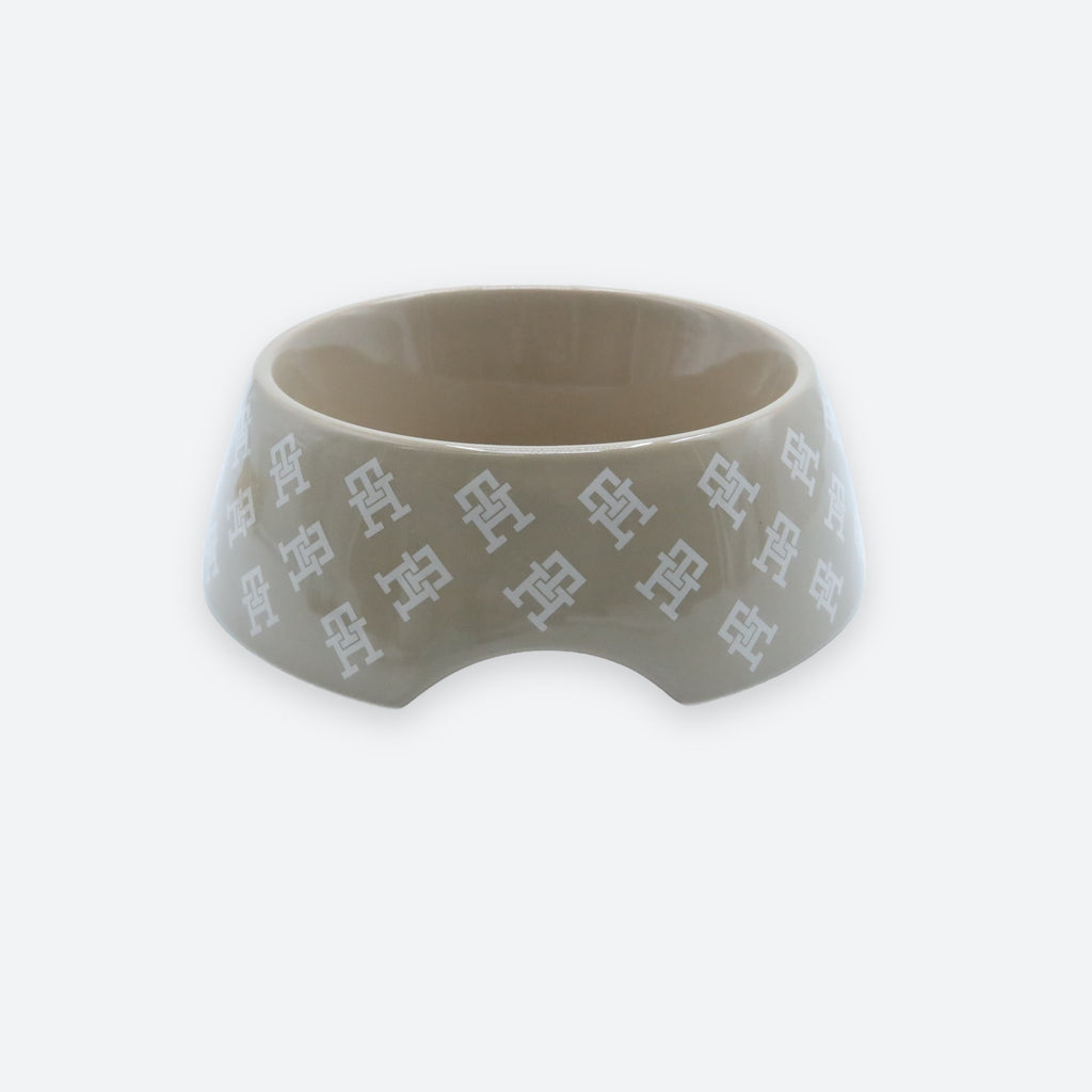 Tommy Hilfiger Dog Monogram Bowl | Designer Dog Bowl