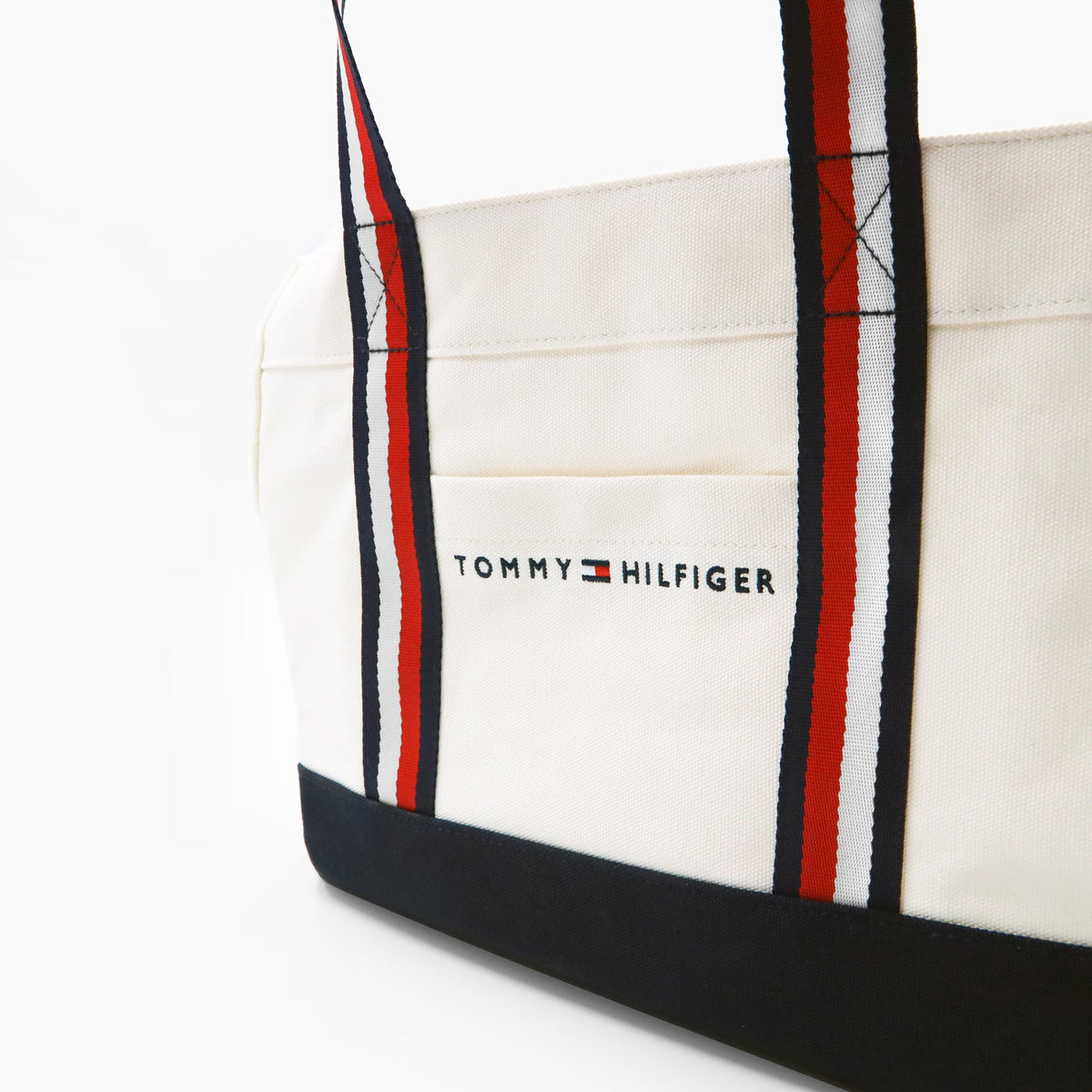 Tommy Hilfiger Canvas Dog Tote Bag | Designer Dog Carrier