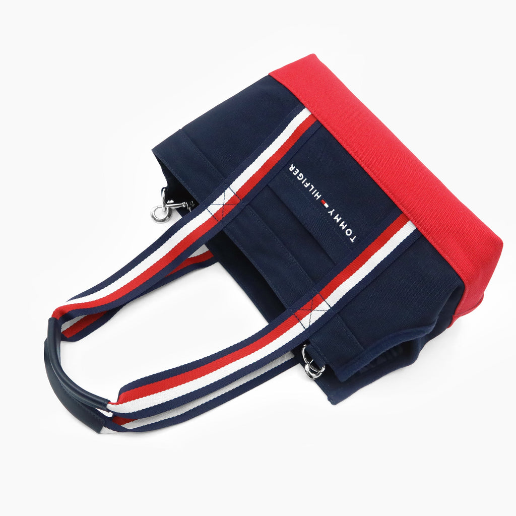 Tommy Hilfiger Canvas Dog Tote Bag | Designer Dog Carrier