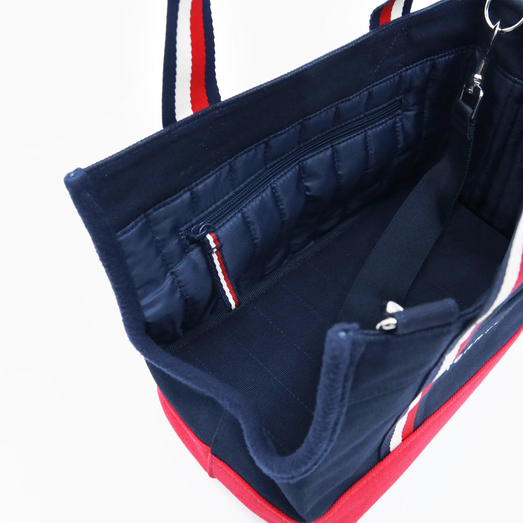Tommy Hilfiger Canvas Dog Tote Bag | Designer Dog Carrier