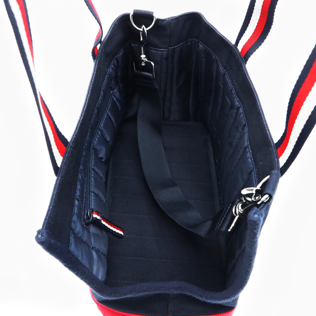 Tommy Hilfiger Canvas Dog Tote Bag | Designer Dog Carrier