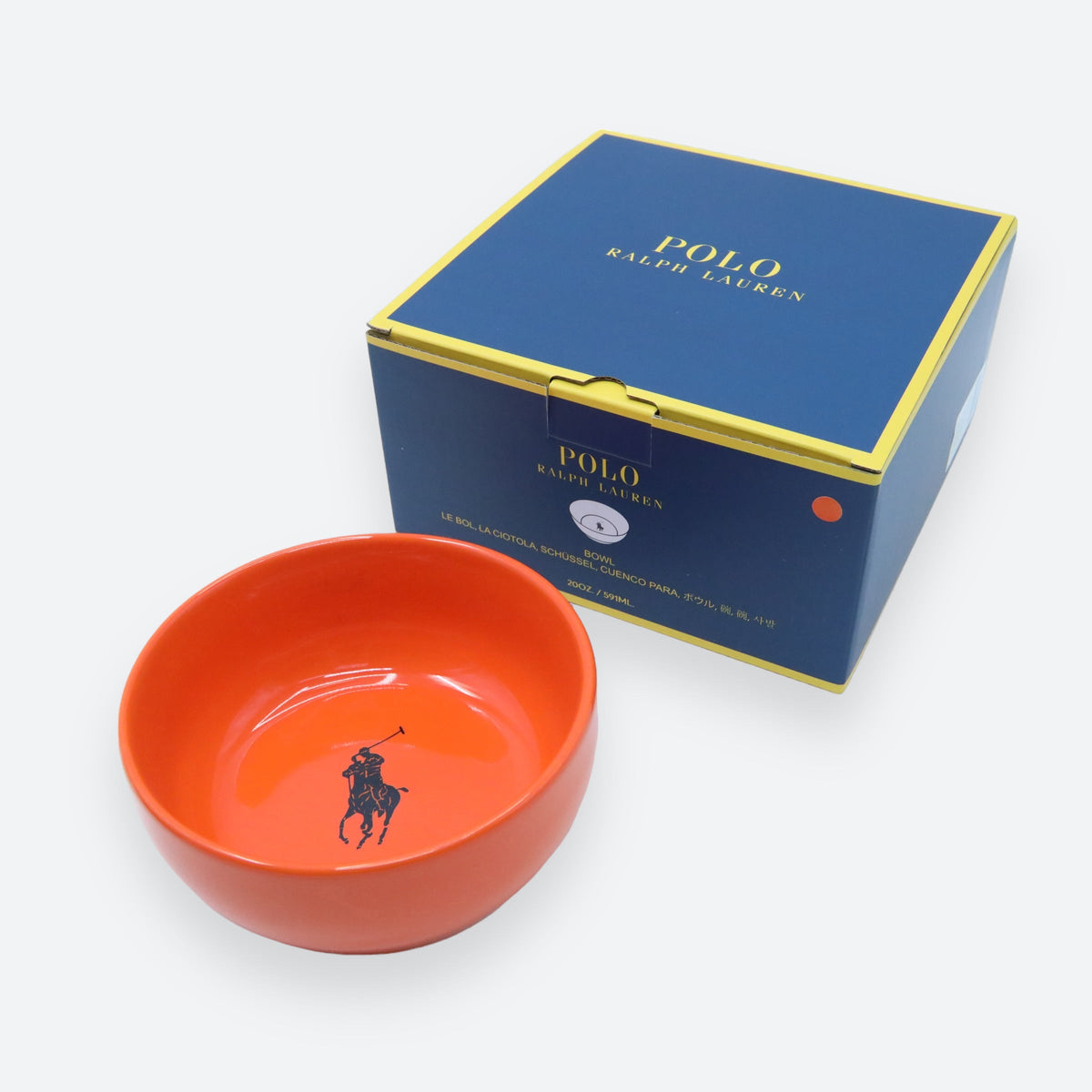 Polo Ralph Lauren Dog Ceramic Bowl