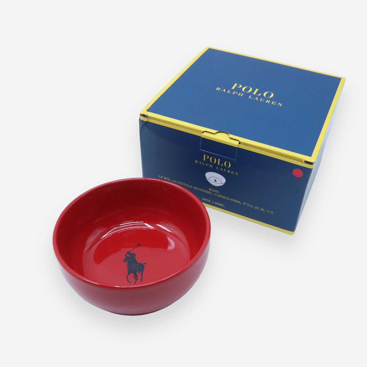 Polo Ralph Lauren Dog Ceramic Bowl