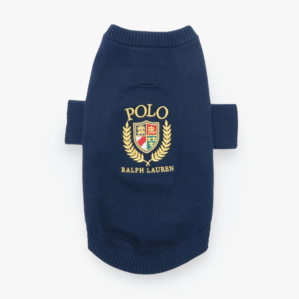 Polo Ralph Lauren Embroidery Polo Dog Cotton Sweater