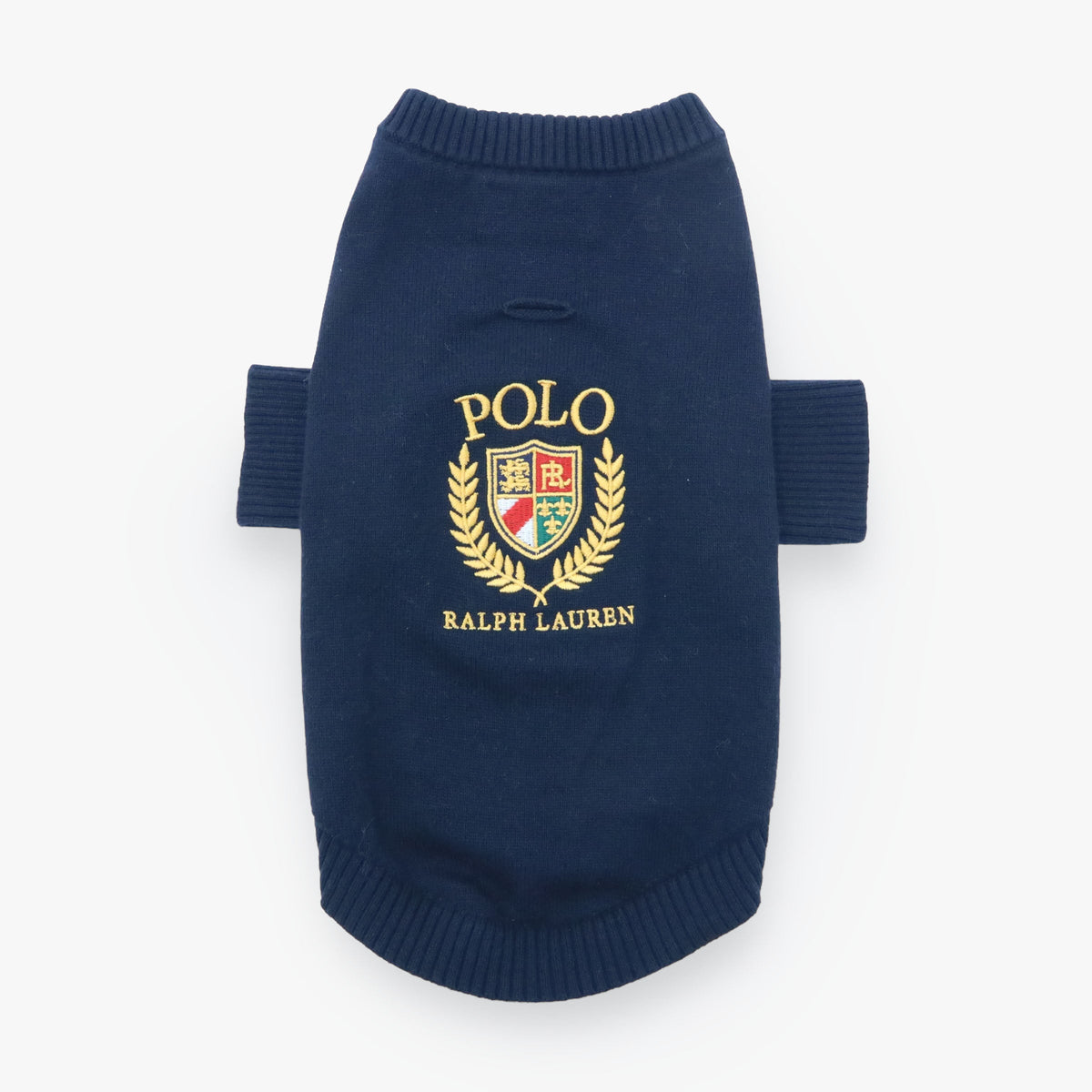 Polo Ralph Lauren Embroidery Polo Dog Cotton Sweater