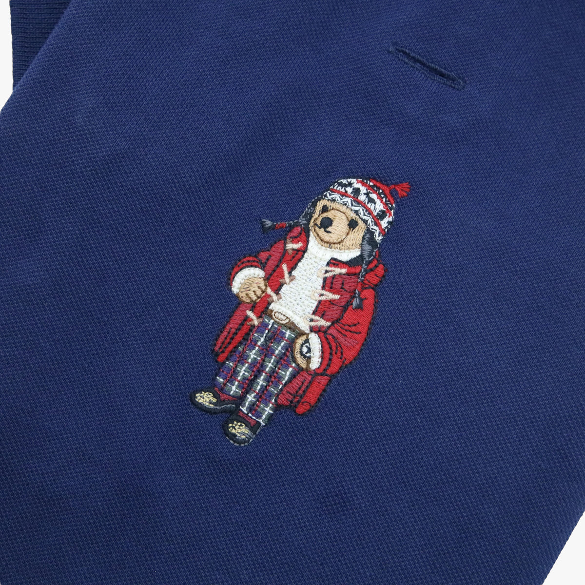 Polo Ralph Lauren Holiday Bear Dog Mesh Polo
