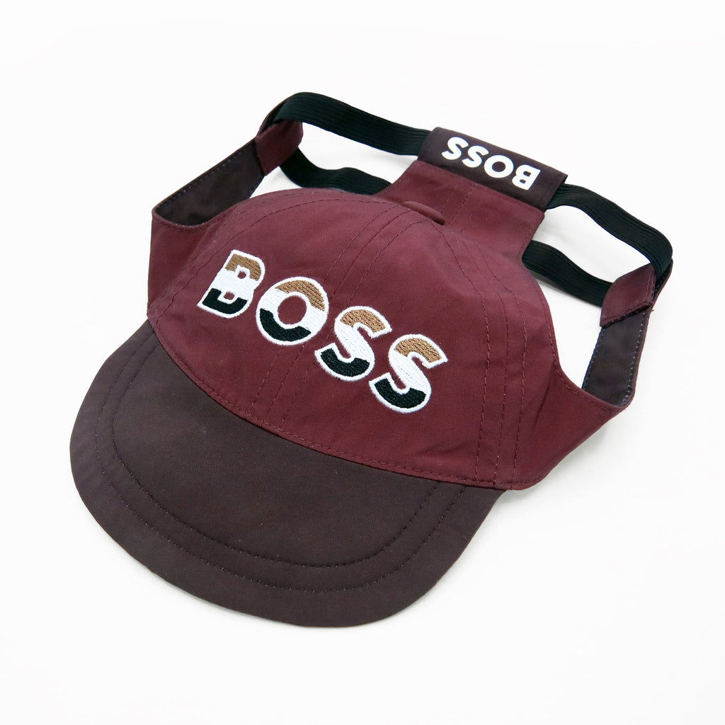 BOSS Dog City Hat — Designer Sun Hat for Dogs