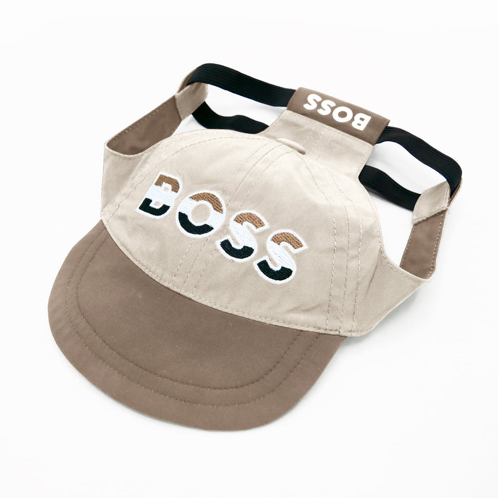BOSS Dog City Hat — Designer Sun Hat for Dogs