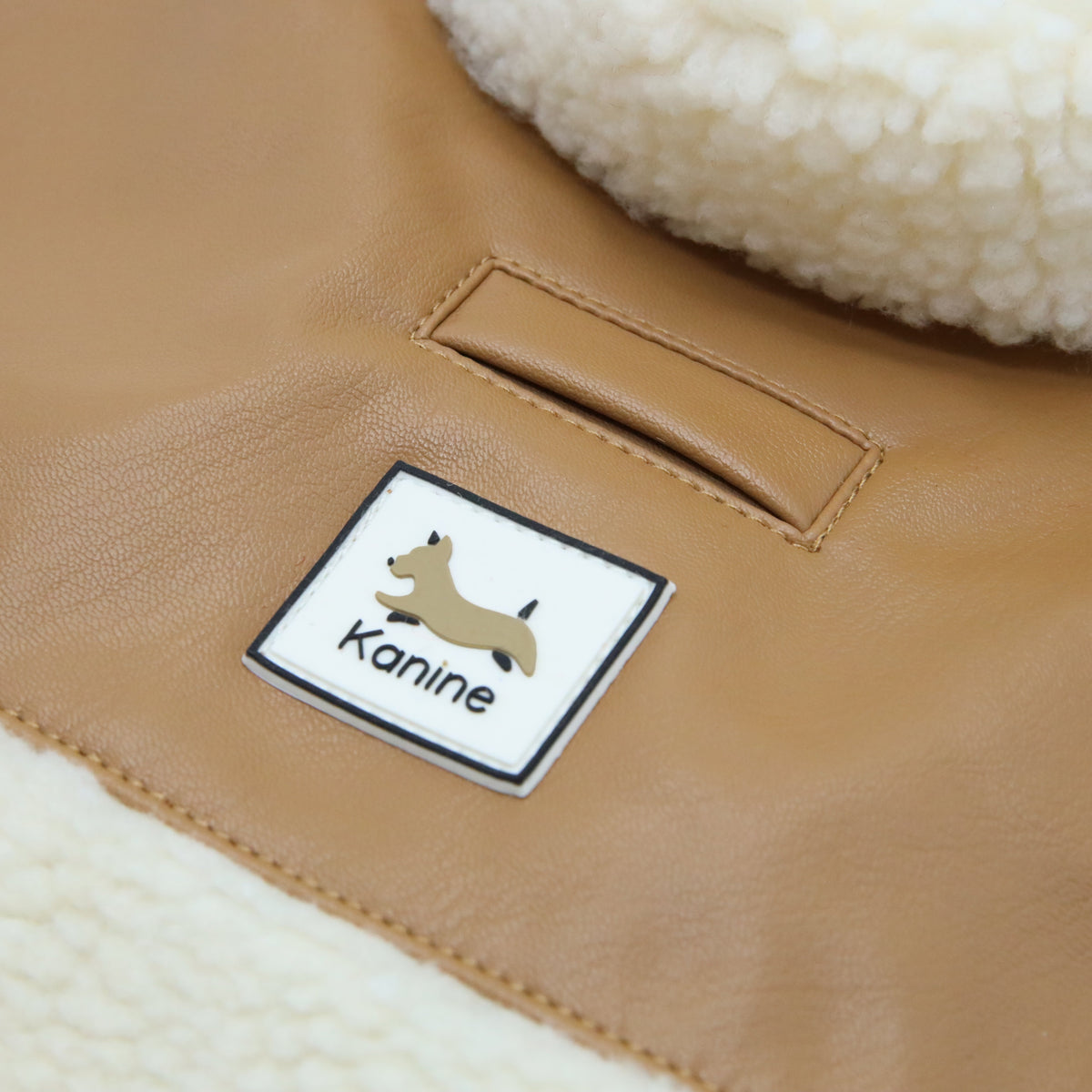 Dog Sherpa Trim Jacket