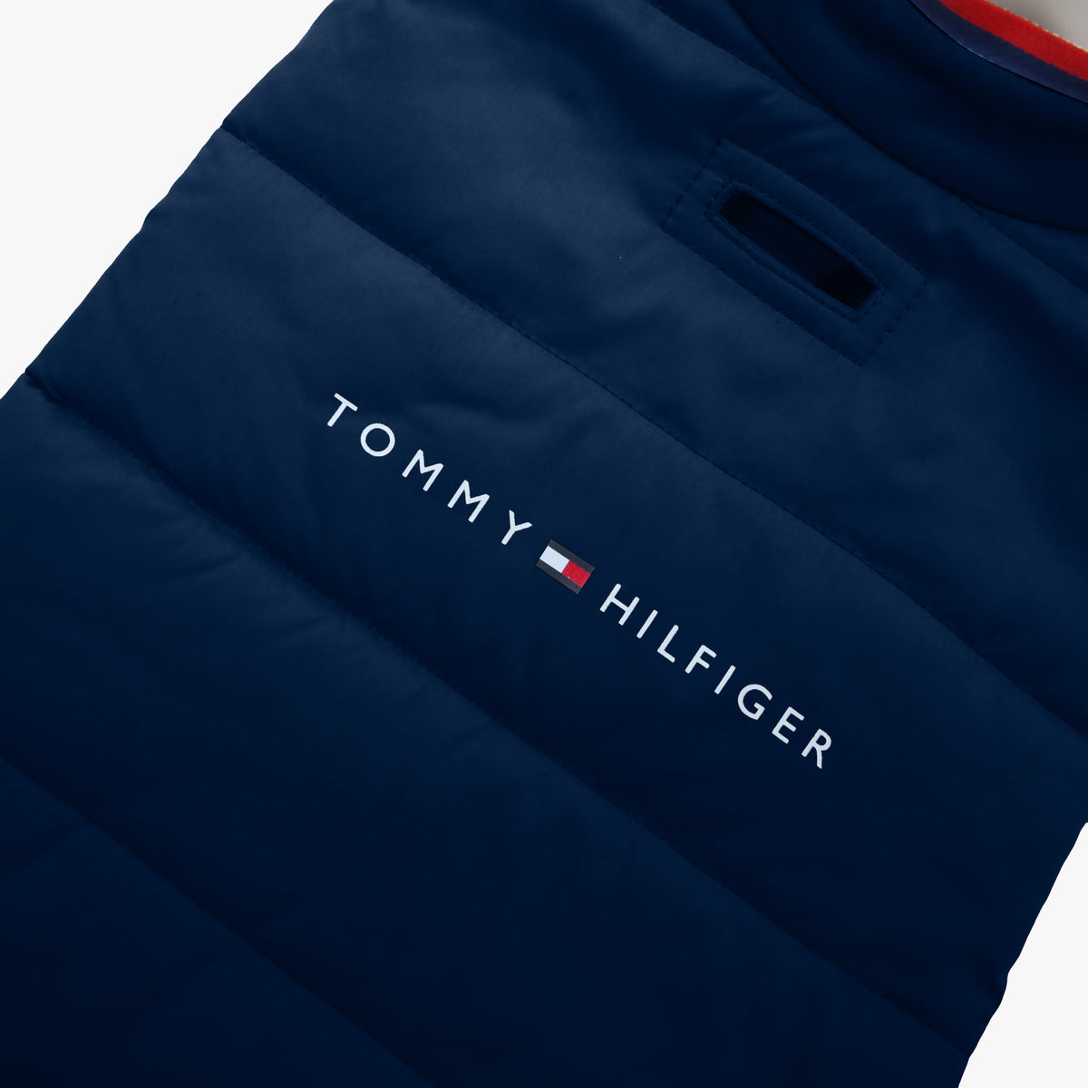 Tommy Hilfiger Dog Logo Print Padded Jacket | Designer Dog Coat