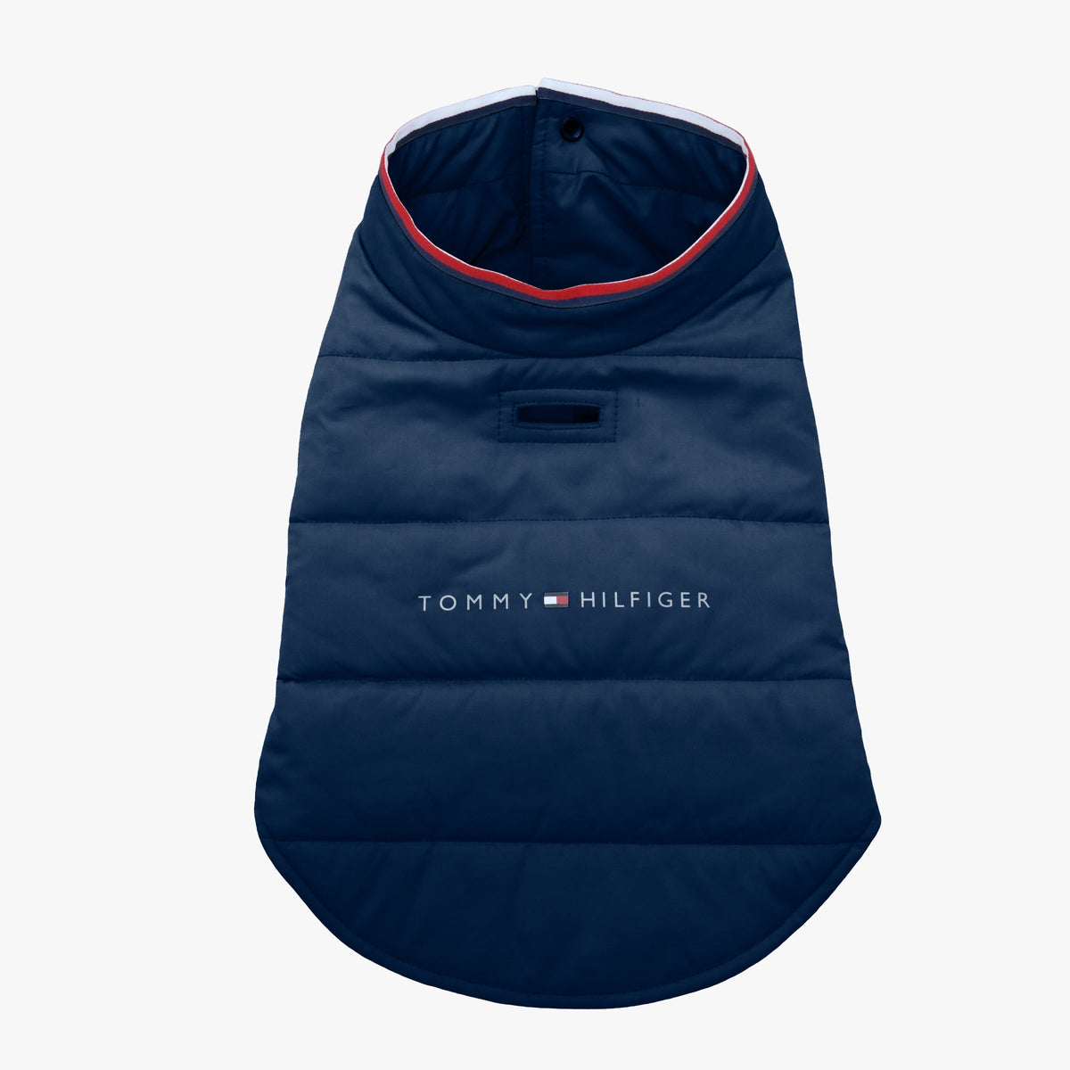 Tommy Hilfiger Dog Logo Print Padded Jacket | Designer Dog Coat