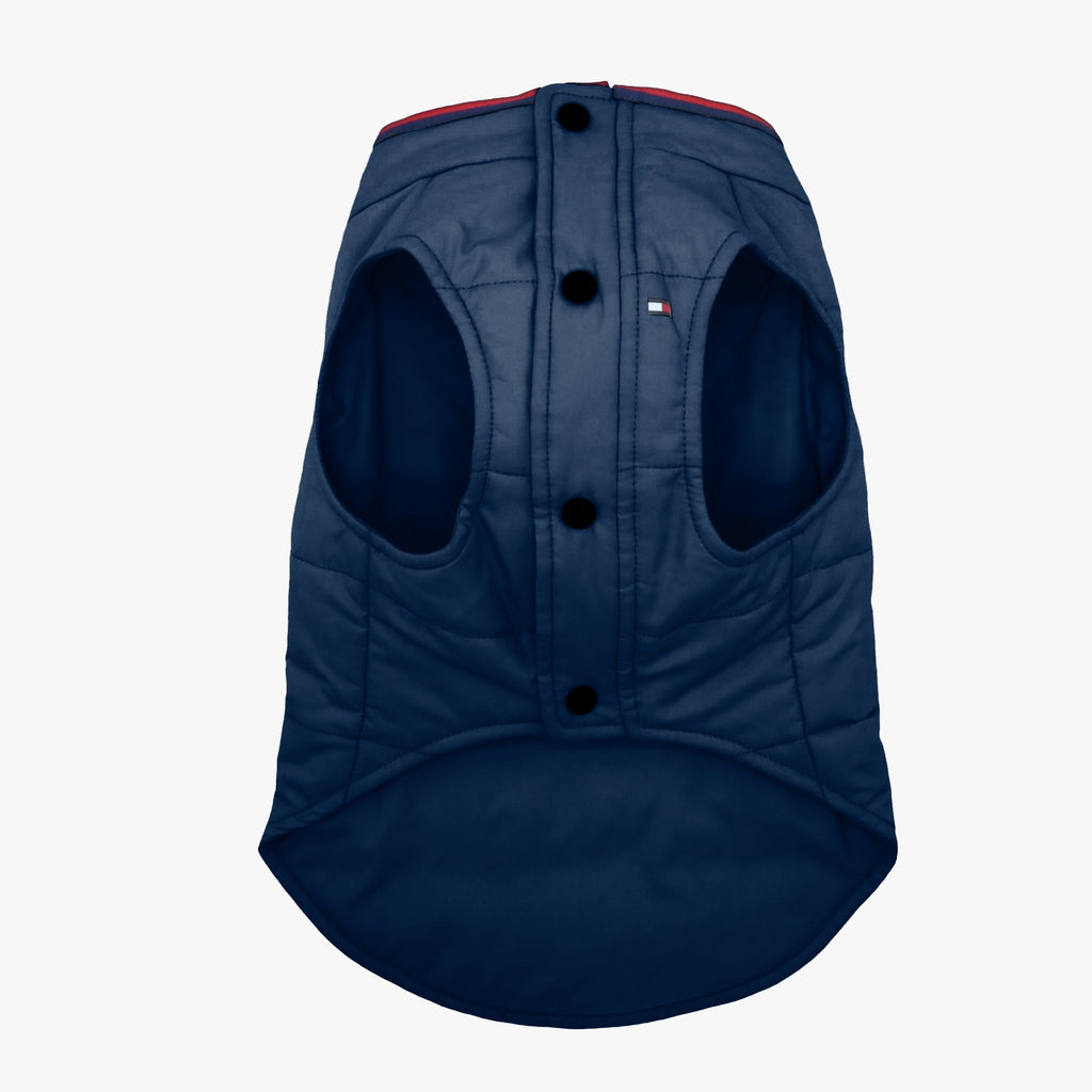 Tommy Hilfiger Dog Logo Print Padded Jacket | Designer Dog Coat
