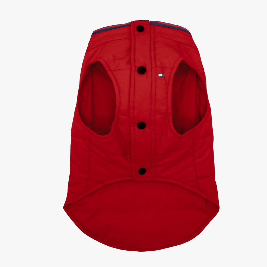 Tommy Hilfiger Dog Logo Print Padded Jacket | Designer Dog Coat
