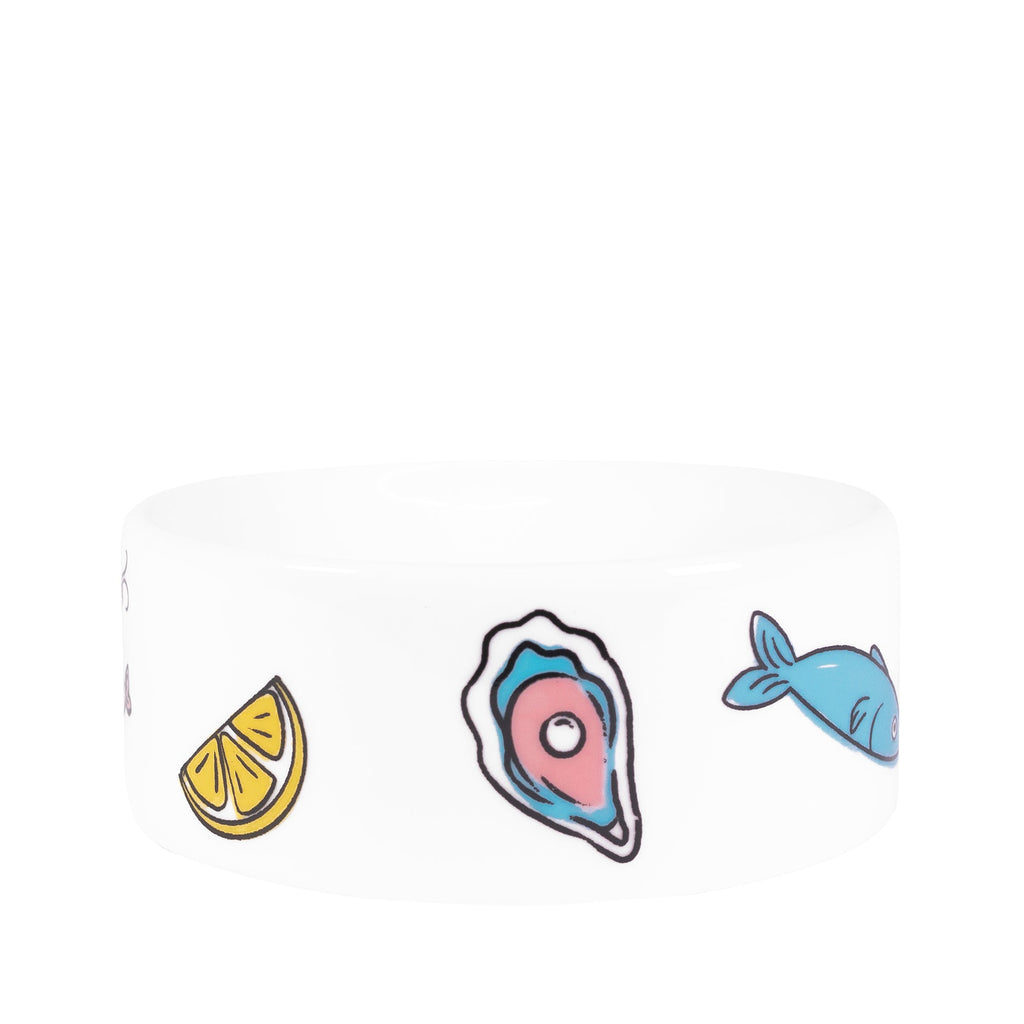 Kate Spade New York Seafood Toss Cat Bowl