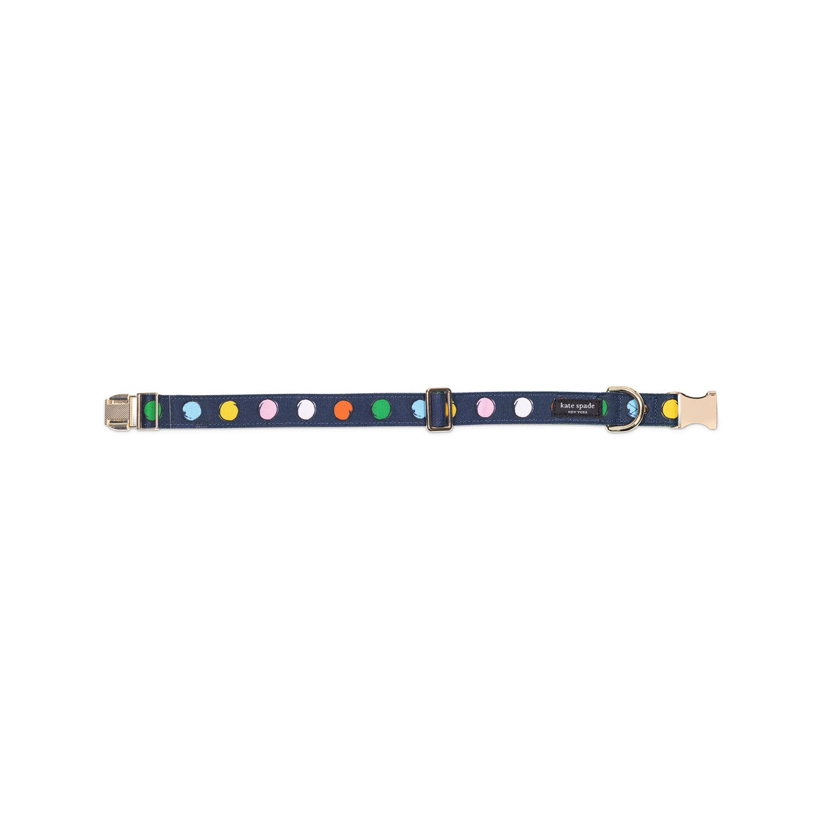Kate Spade New York Watercolor Dot Dog Collar