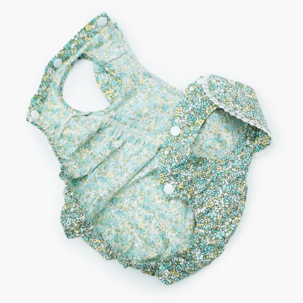 Dog Floral Bubble Dress