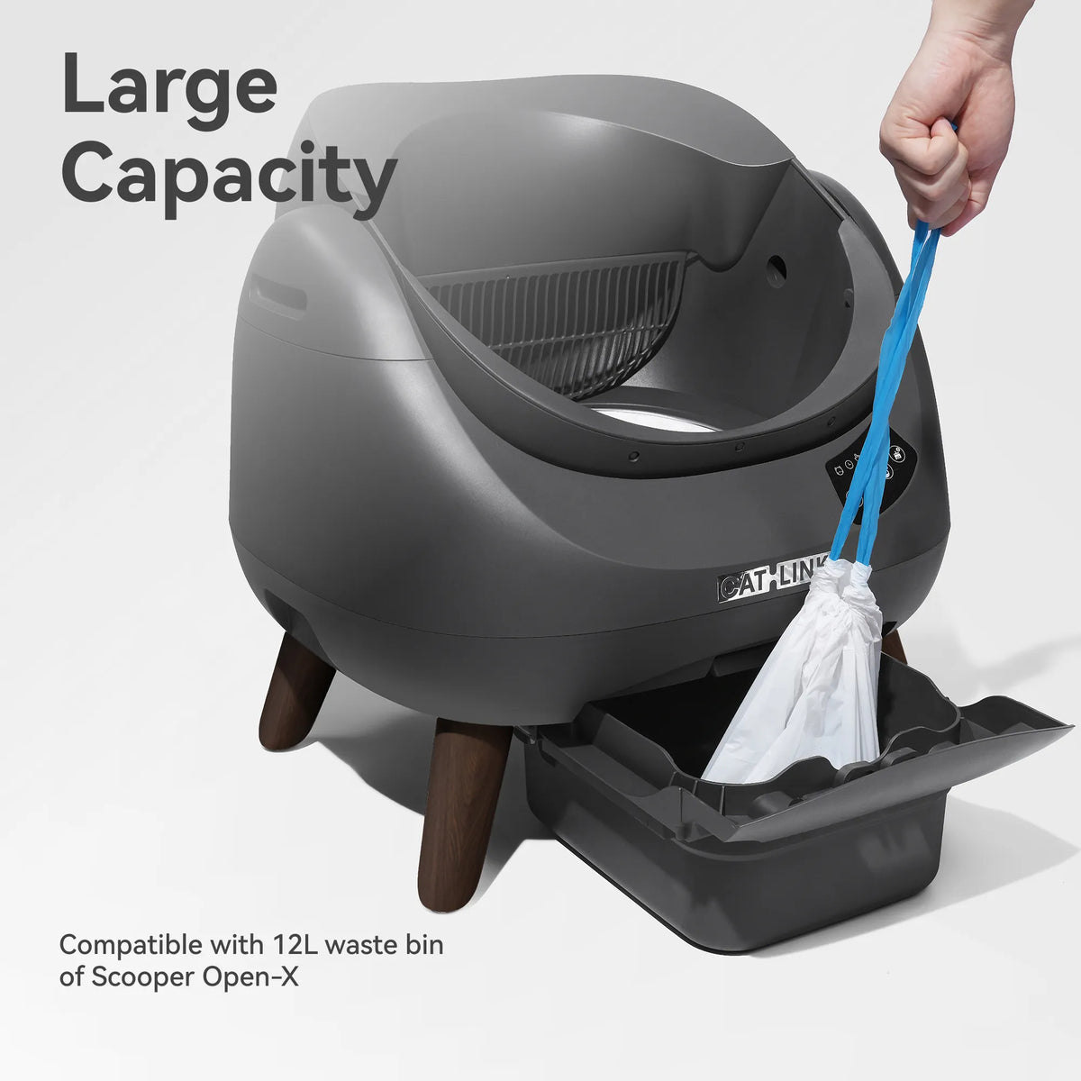 CATLINK Waste Bag for Scooper Open-X / Scoop Robot Pro