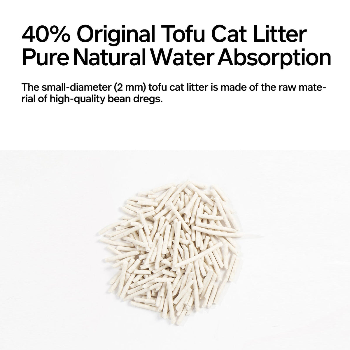3-in-1 Blend Cat Litter (Tofu, Spherical Bentonite Clay,  Activated Carbon Infused Tofu)