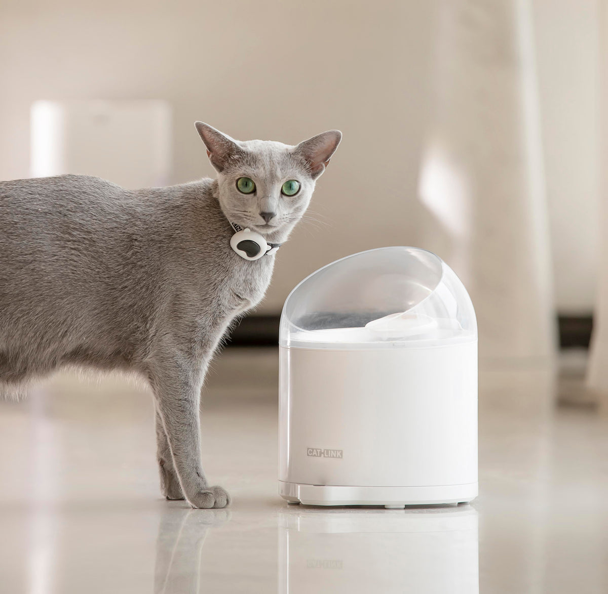 CATLINK Wireless Pump & Ultra-Filtration Water Fountain - PURE 2 Double Set