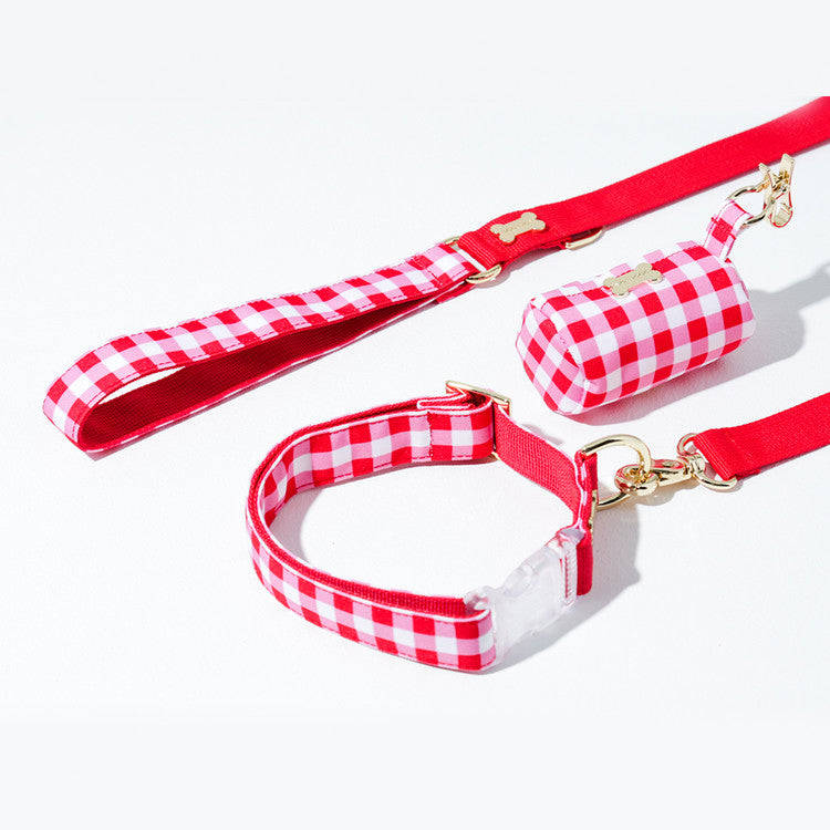 NORADOG Barbie Check Belt Leash