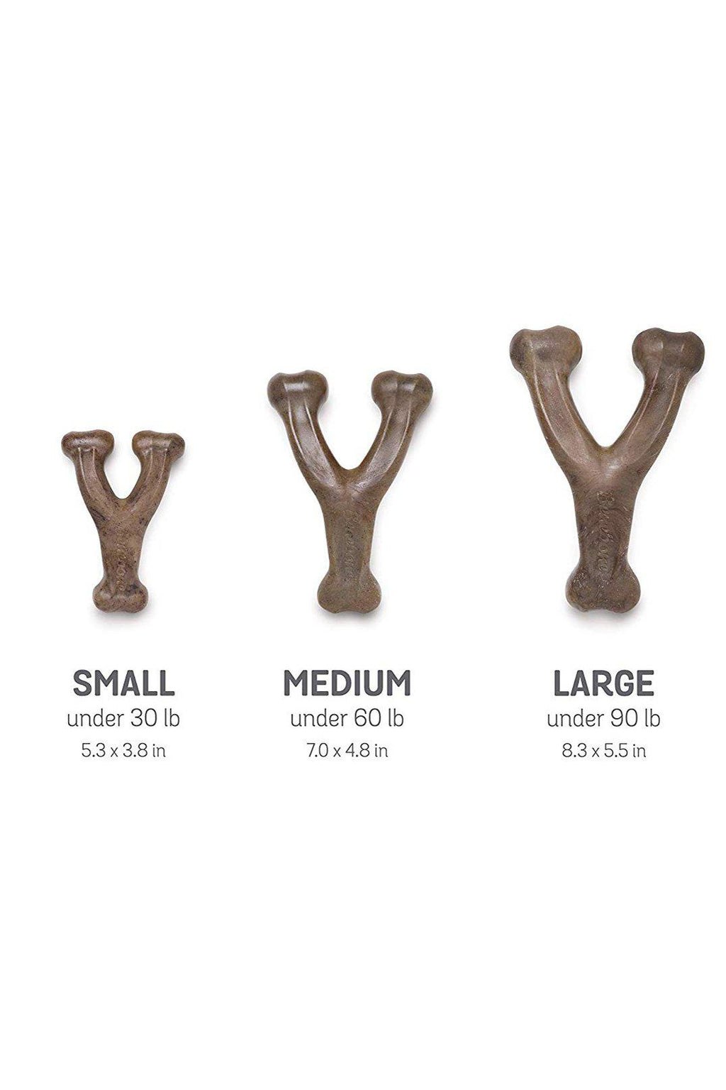 Benebone Bacon Flavored Wishbone Dog Chew