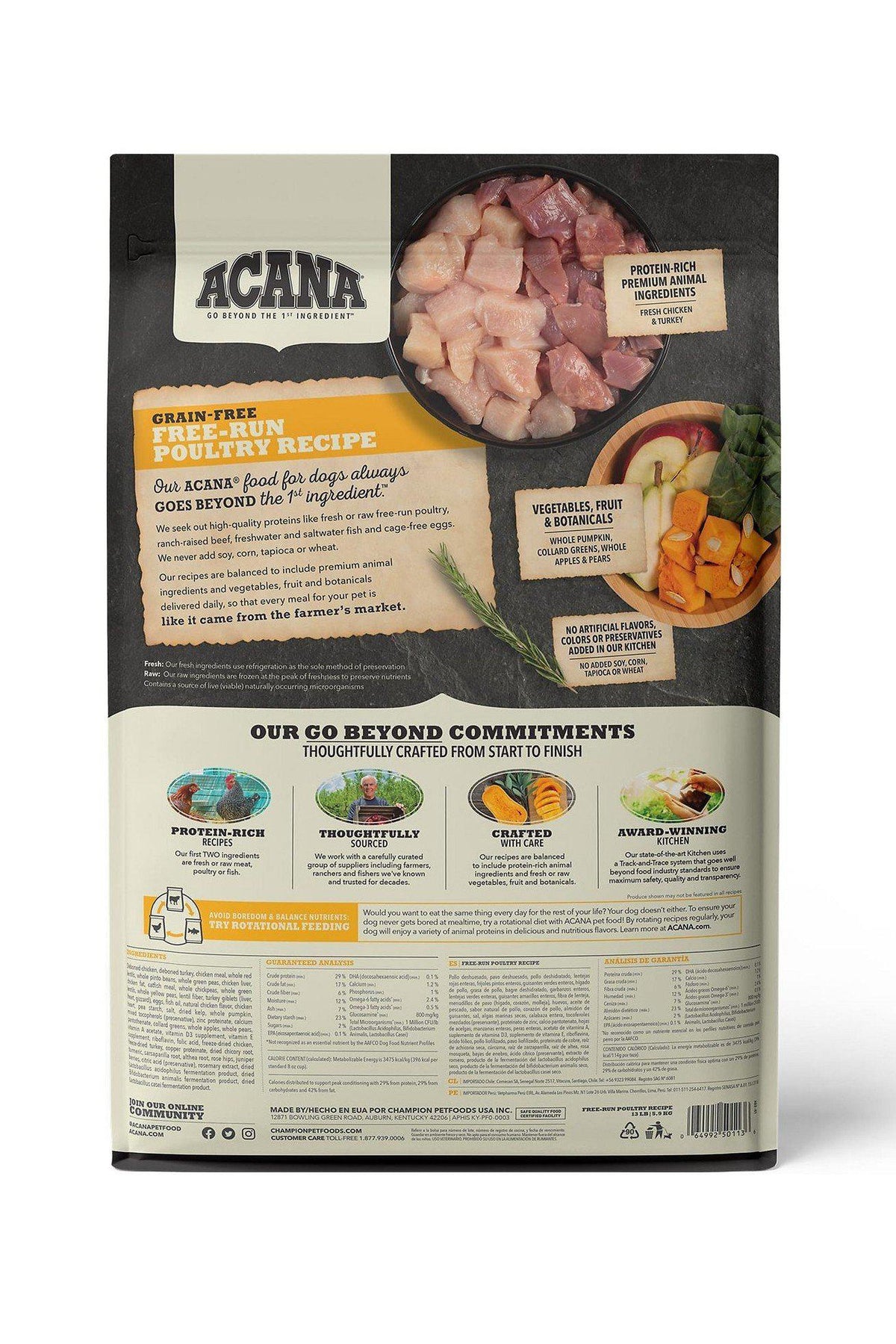 Acana Free-Run Poultry Dry Dog Food