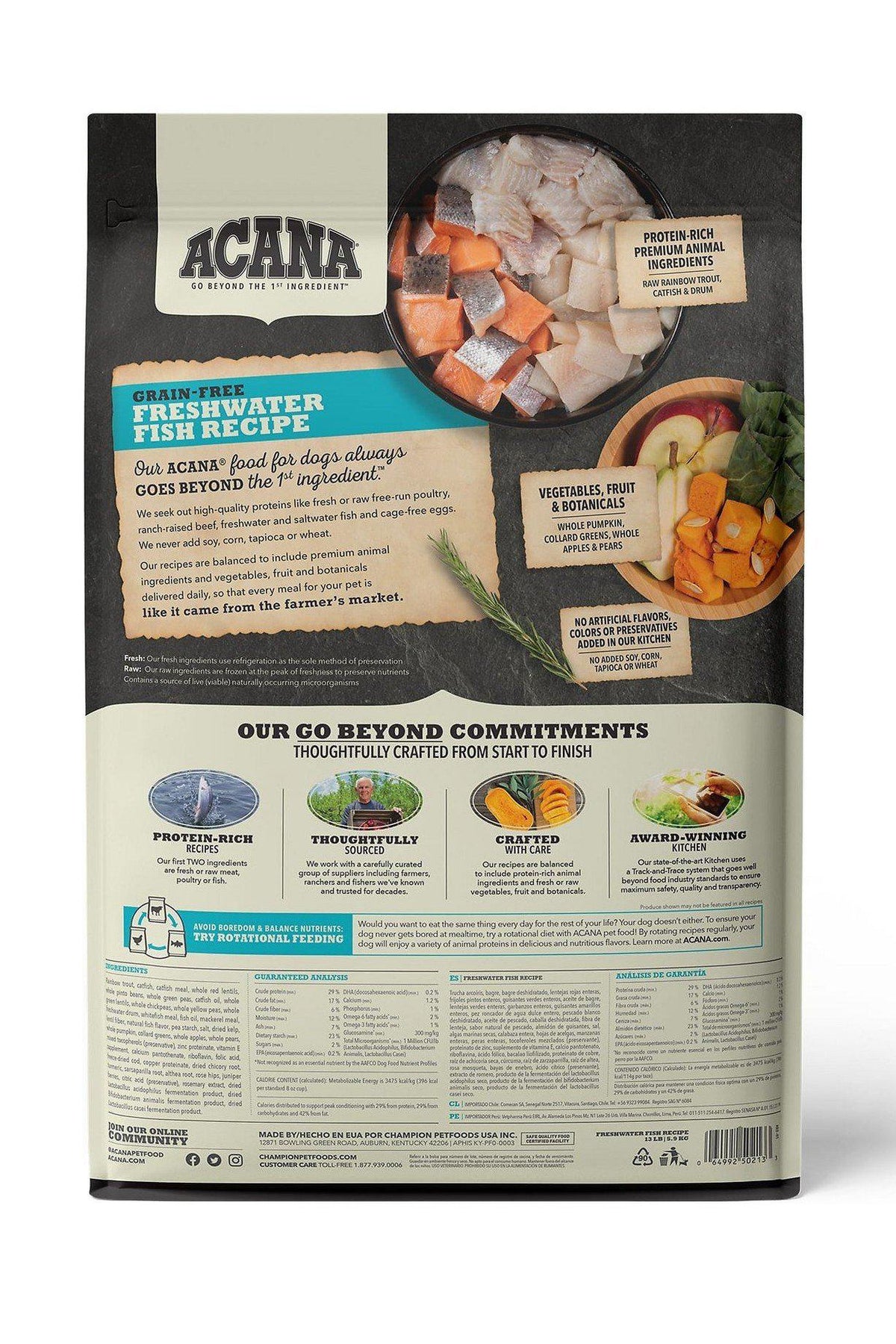 Acana Freshwater Fish Dry Dog Food