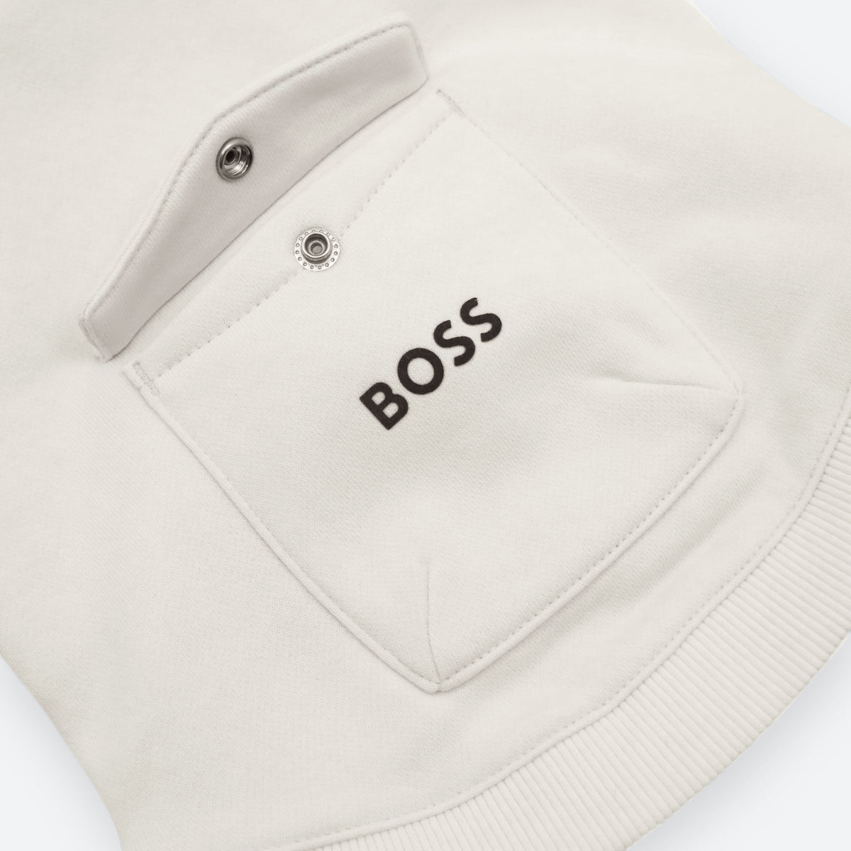 BOSS Dog Short Sleeve Crewneck — Cotton Blend Dog Sweatshirt