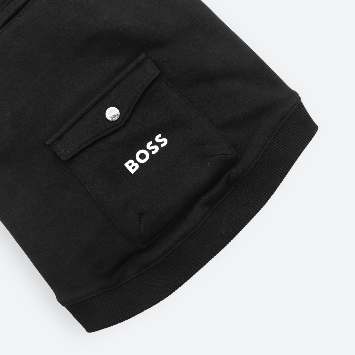 BOSS Dog Short Sleeve Crewneck — Cotton Blend Dog Sweatshirt