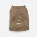 BOSS Dog Short Sleeve Crewneck — Cotton Blend Dog Sweatshirt