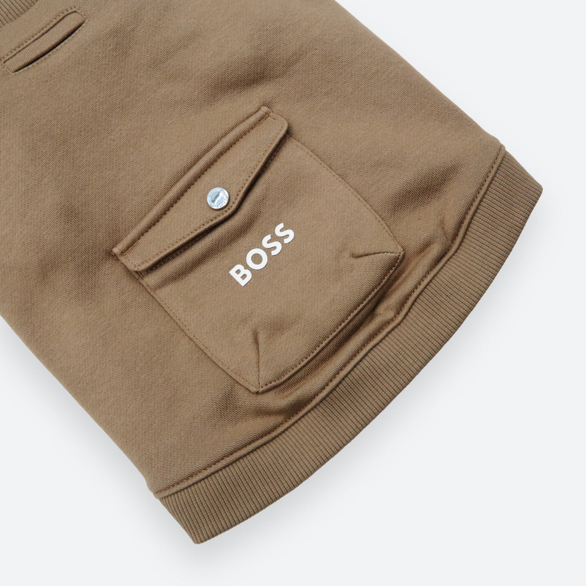 BOSS Dog Short Sleeve Crewneck — Cotton Blend Dog Sweatshirt